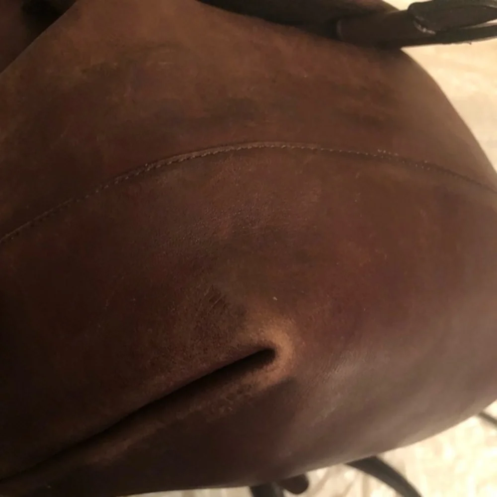 Coach brown leather daypack backpack made in Costa Rica - Picture 10 of 16